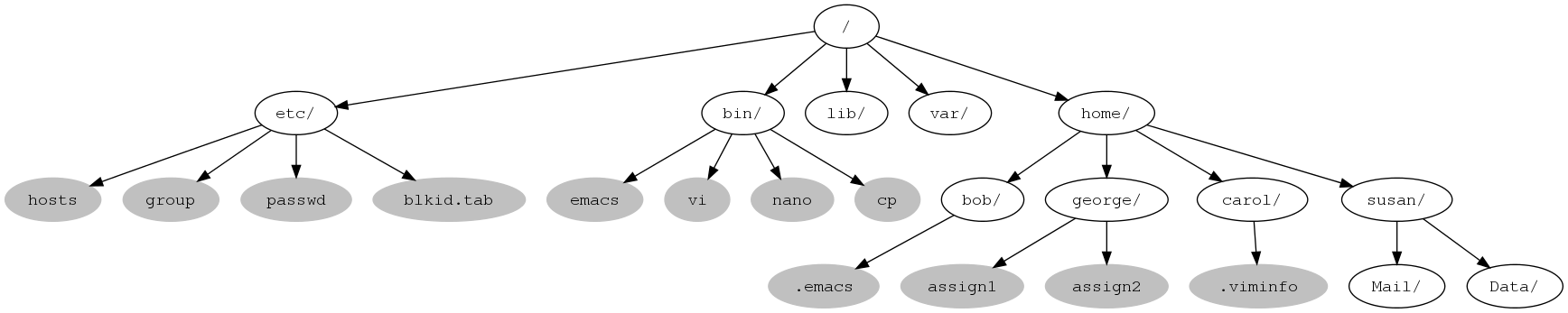 Files and Directories